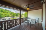 Back porch with dinette
